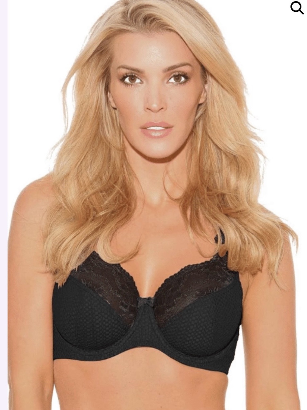 Fit Fully Yours Serena Lace Underwire Bra in Black